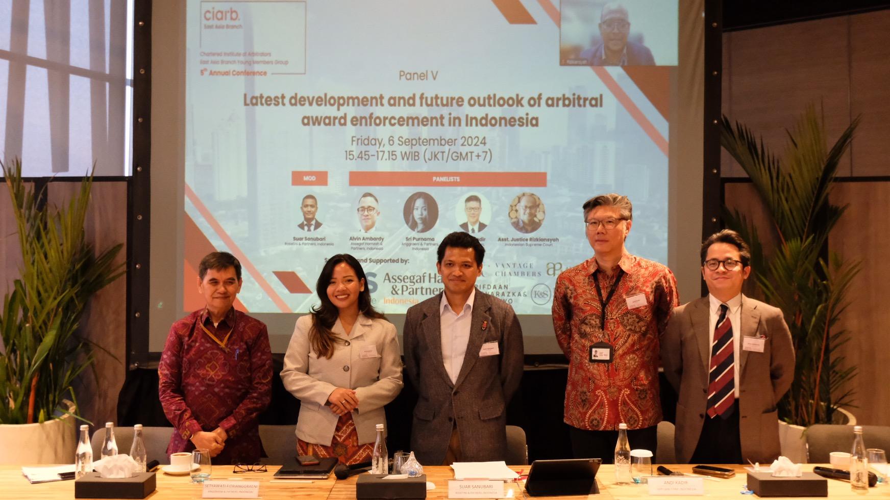 Featured Image for CIArb (EAB) YMG 5th Annual Conference 2024: Discussions on Arbitral Award Enforcement in Indonesia